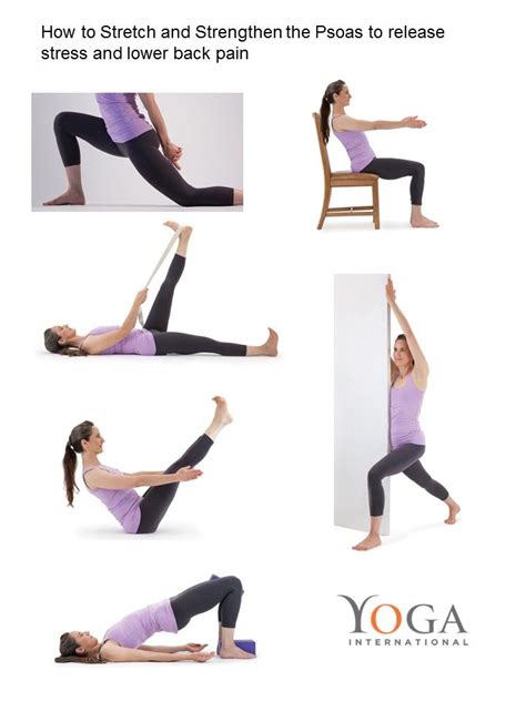 How to Stretch and Strengthen the Psoas to release stress and lower ...