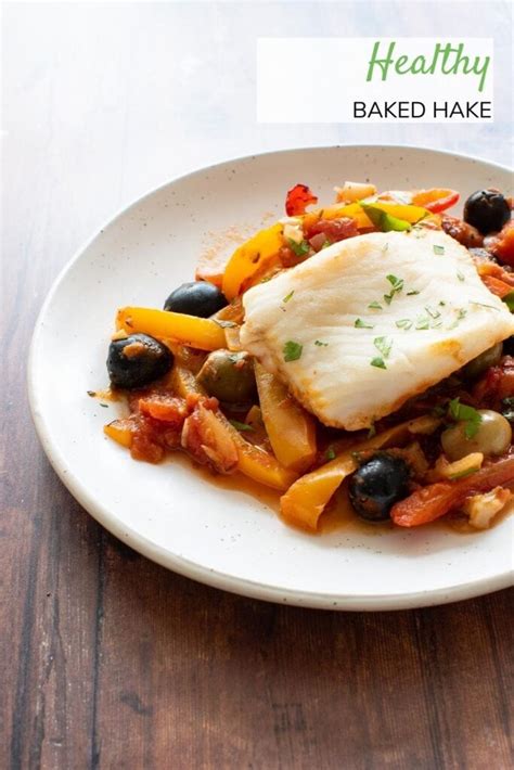 Mediterranean Baked Hake (Easy & Delicious!) - Hint of Healthy