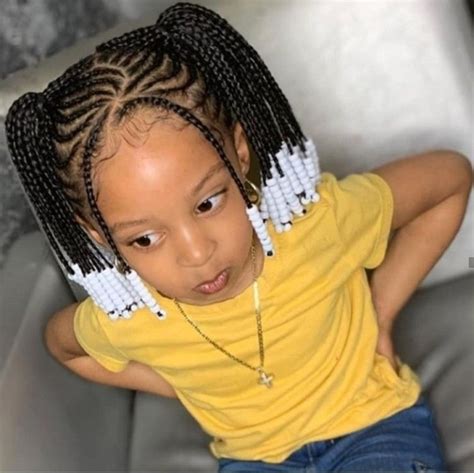 30 Braids and Beads Hairstyles for Kids | Hairdo Hairstyle