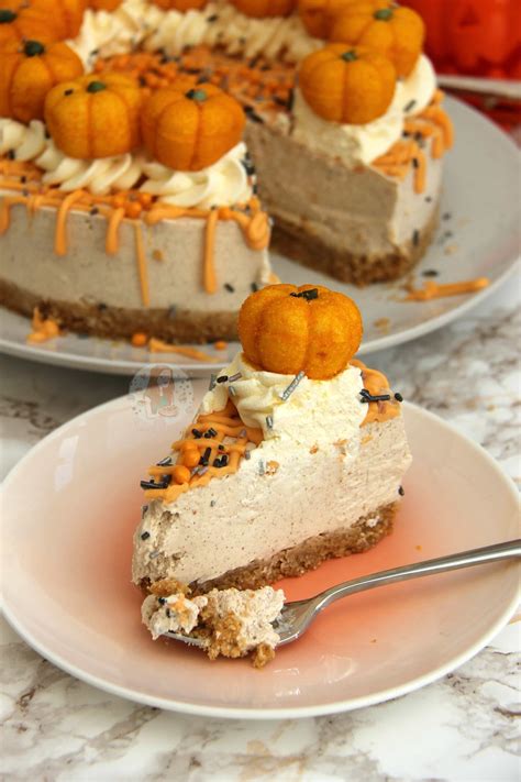 No-Bake Pumpkin Spice Cheesecake! - Jane's Patisserie