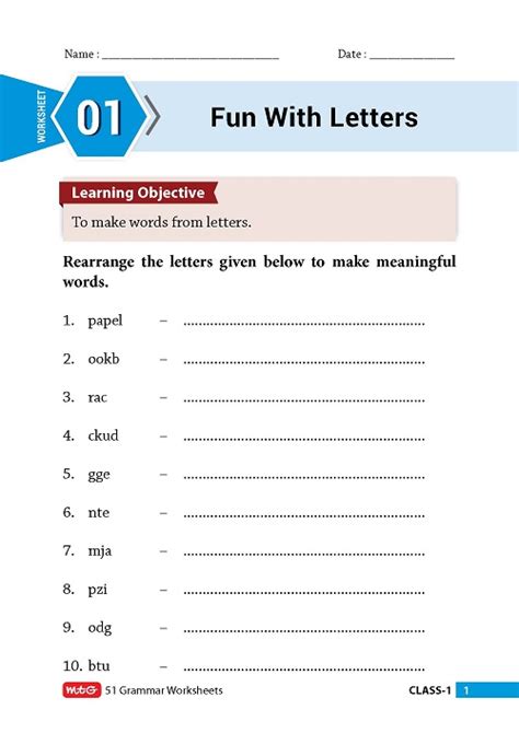 Esl Grammar Worksheets Printable