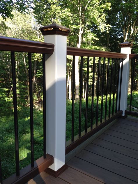 Deck railing Trex | Home ideas | Pinterest | Decking, Porch and Railings