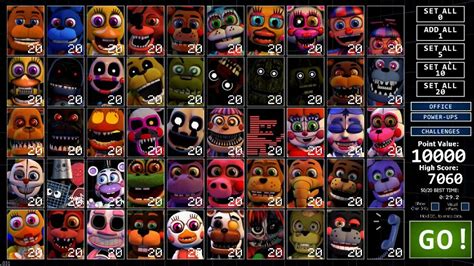 Fnaf ucn animatronics