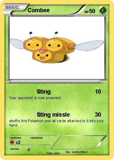 Pokémon Combee 58 58 - Sting - My Pokemon Card