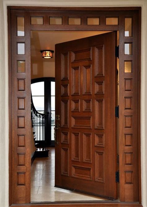 35 Most Beautiful Wooden Door Design Shapes - Engineering Discoveries ...