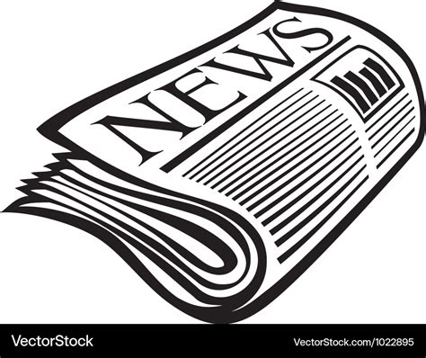 Newspaper Royalty Free Vector Image - VectorStock