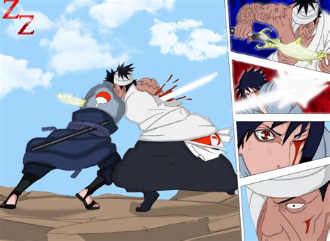 Sasuke vs Danzo by Salty-art on DeviantArt