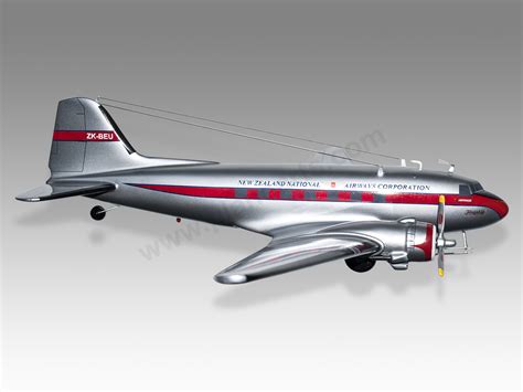 Douglas DC-3 New Zealand National Airways Corporation Model – PlaneArts