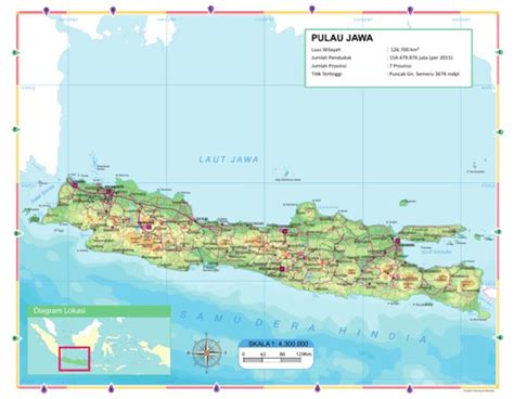 The Best 22 Map Pulau Jawa Lengkap