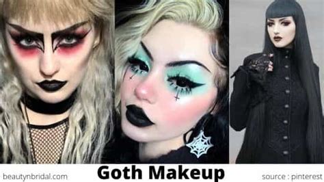 90s Goth Makeup Tutorial step by step goth makeup looks