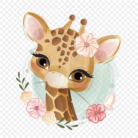 Giraffe Vector Svg