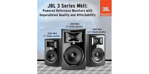 JBL Professional 2-Way Powered Studio Monitor