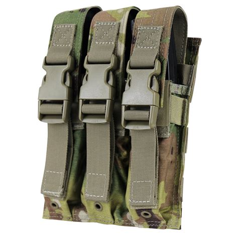 Condor Outdoor Triple MP5 Mag Pouch ( Scorpion OCP )