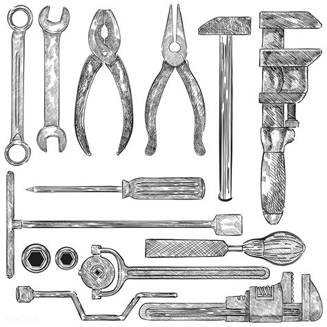 Mechanic Tools Coloring Pages Coloring Pages