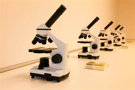 White and Black Microscope · Free Stock Photo