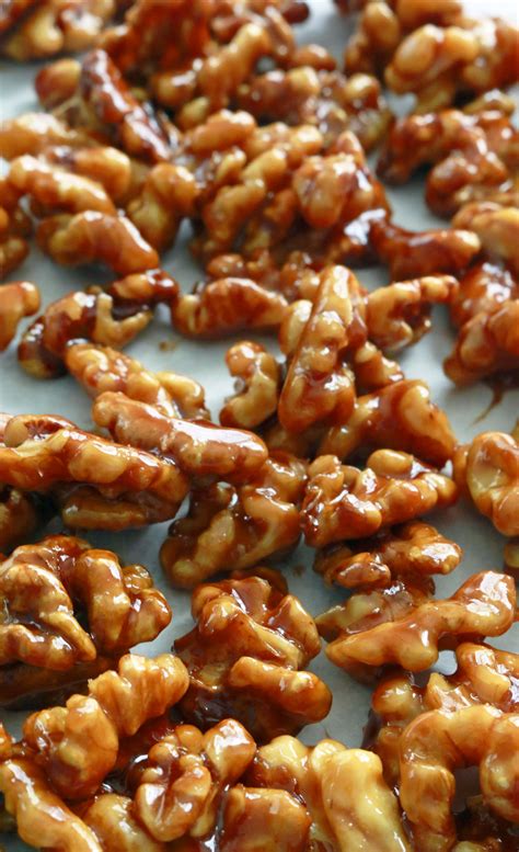 Easy candied walnuts (5-minute recipe) | Walnut recipes, Nut recipes ...