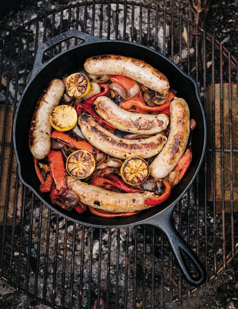 Sausages with Peppers and Onions — Edible Boston