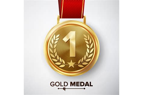 Gold Medal Vector. Graphic by pikepicture · Creative Fabrica