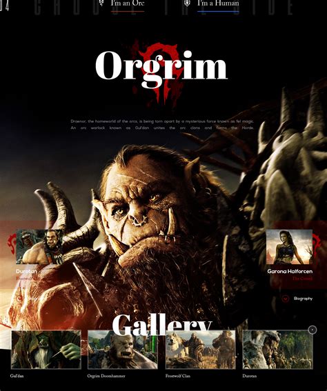 WarCraft: The Movie on Behance