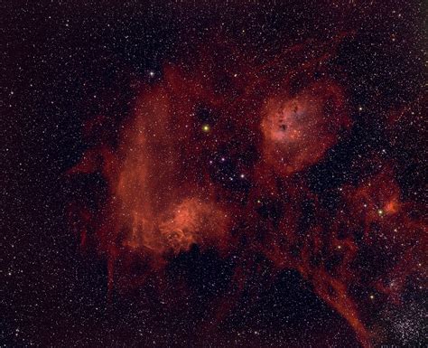 Flaming Star Nebula and friends in Auriga : r/astrophotography