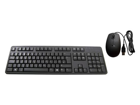 NEW Dell USB Wired Keyboard & Mouse