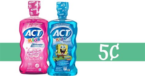 Act Kids Mouthwash for 5¢ at Target :: Southern Savers