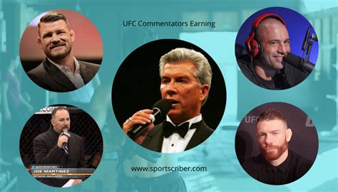 UFC Commentators Salary 2022 (+All Net Worth)