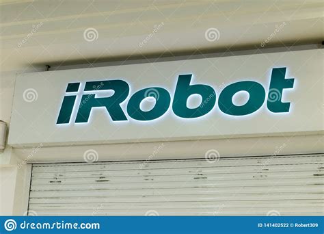 Logo and Sign of IRobot Corporation. Editorial Photography - Image of ...