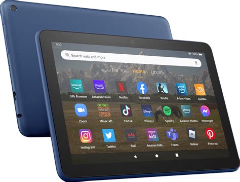 Best Buy: Amazon Fire HD 8 (2022) 8" HD tablet with Wi-Fi 64 GB Denim ...