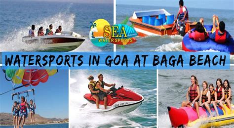 Water Sports in Goa at Baga Beach