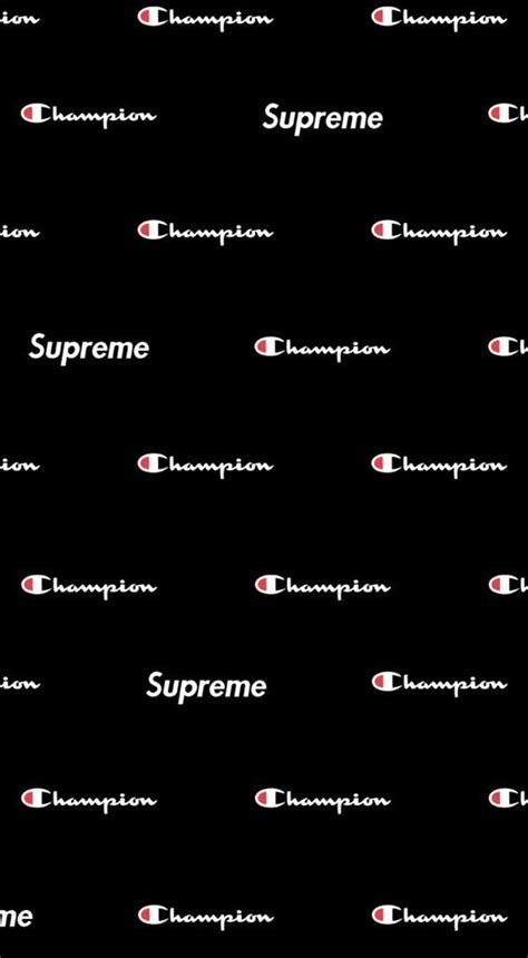 🔥 Download Supreme X Champion Wallpaper Nixxboi Hypebeast by ...