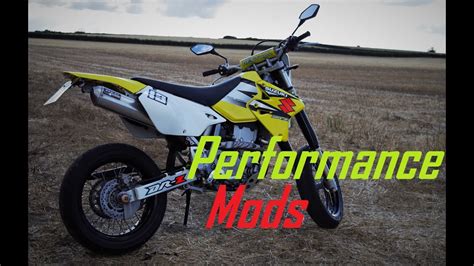 SUZUKI DRZ400 PERFORMANCE POWER UPGRADES & MODS - YouTube