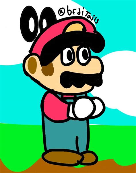 weird mario by bfditails on DeviantArt