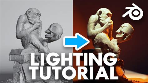 Blender Lighting Tutorial for 3D Beginners - Learn how to Light ...