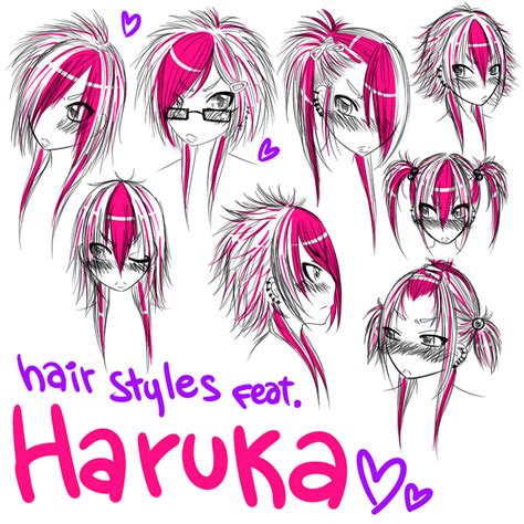 Cool-anime-hairstyles by DemonicFreddy on DeviantArt