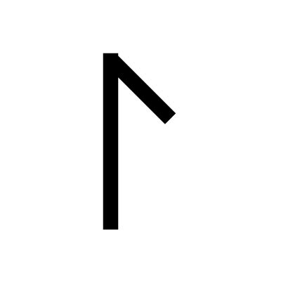 Laguz - Norse Runes symbol - Symbolikon Worldwide Symbols | Norse runes ...