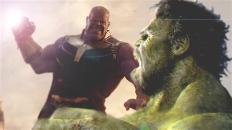 Avengers 4 HULK vs THANOS Infinity War Alternate Ending Scene Explained ...