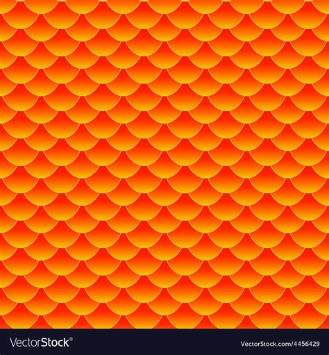 Seamless small goldfish or koi fish scale pattern Vector Image