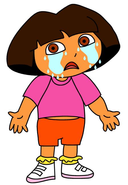 Dora the Explorer crying by dev-catscratch on DeviantArt