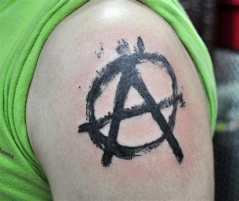 Anarchy Tattoo Designs, Ideas and Meaning - Tattoos For You