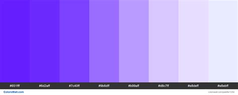 Purple Color Palette Hex Codes