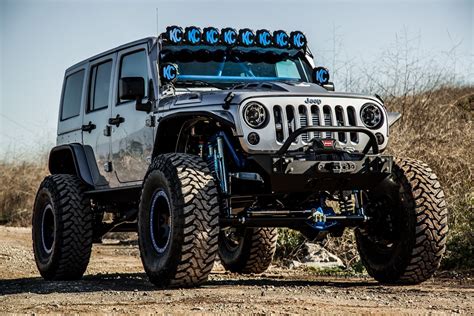 Jacked Up Jeep Wrangler