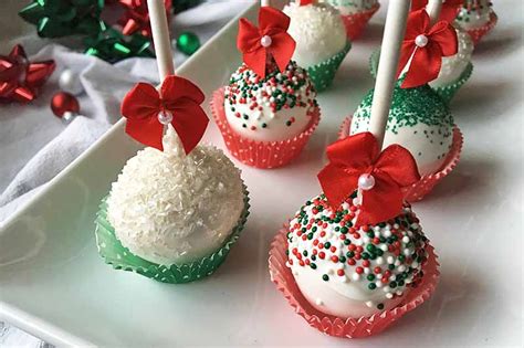 Festive Christmas Cake Pops Recipe for the Holidays | Foodal