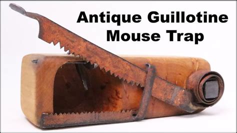 Guillotine Mouse Trap. How To Build An Antique Style Mouse Trap ...