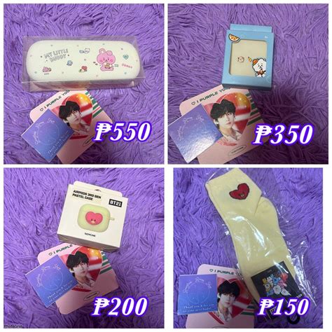 Bt21 assorted merch on Carousell