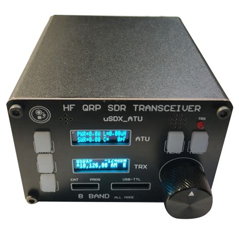 USDX SDR Transceiver All Mode 8 Band Receiver HF Ham Radio QRP CW ...