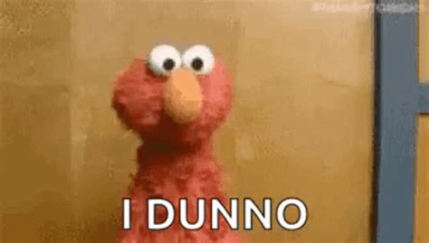 Elmo Shrug GIF - Elmo Shrug I Dunno - Discover & Share GIFs