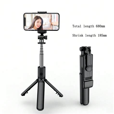 1pc Selfie Stick With Bluetooth Portable Smartphone Tripod Stand ...