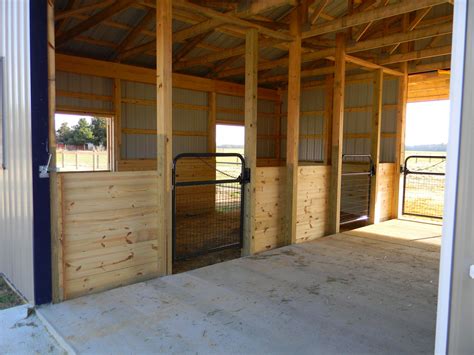 Horse Barn Interior Design