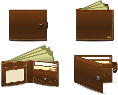 Wallet Clip Art, Vector Images & Illustrations - iStock